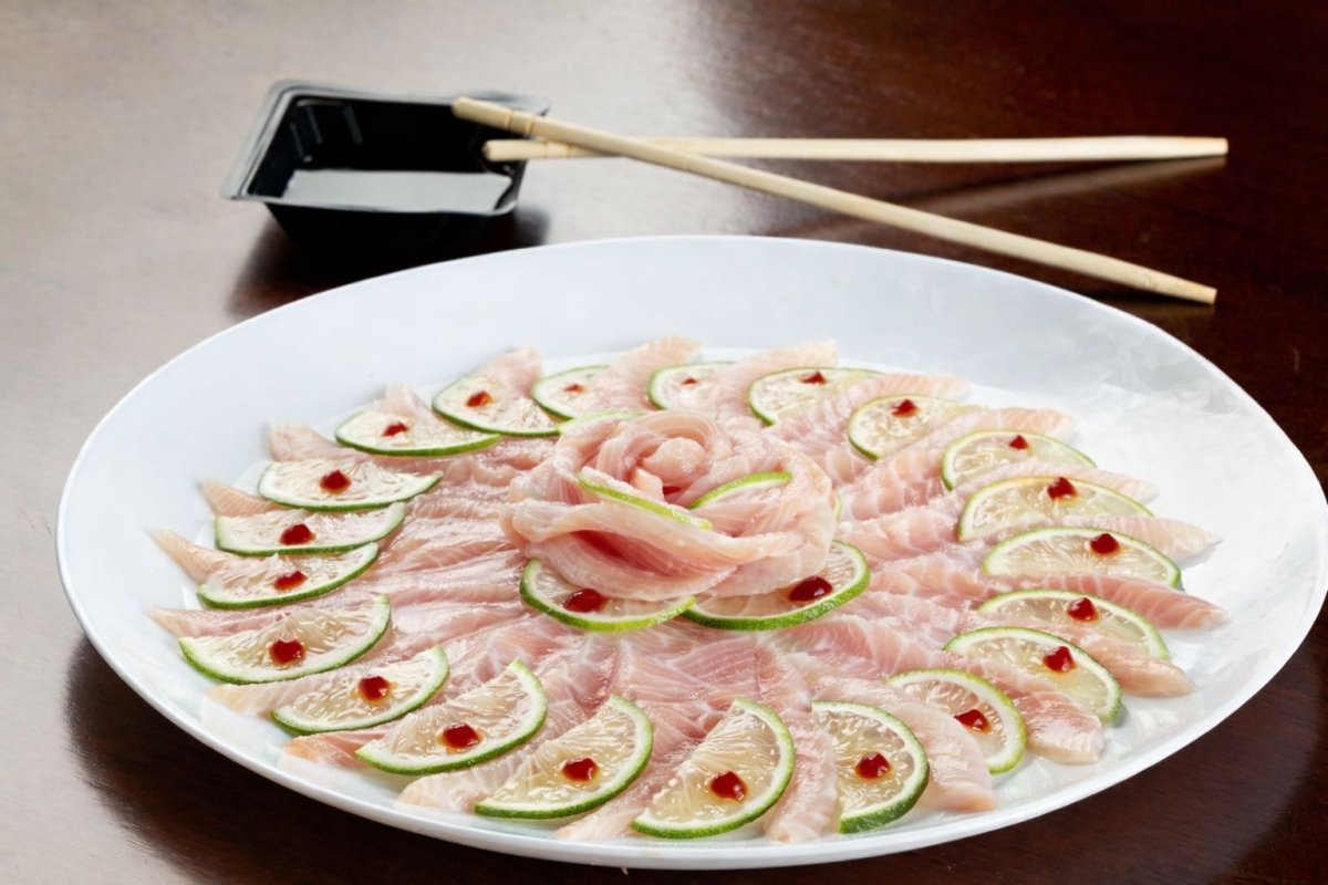 CARPACCIO DE TILÁPIA