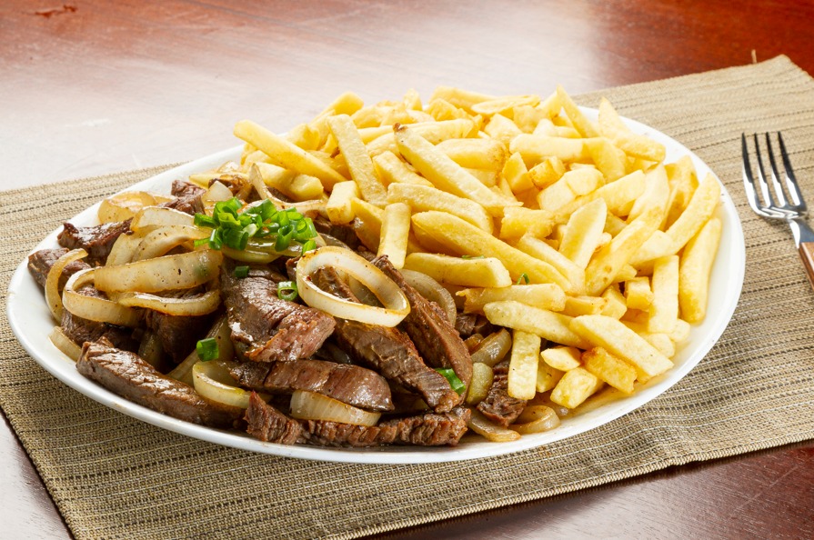 CONTRA FILÉ COM FRITAS
